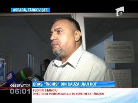 Hot inarmat, cautat in Targoviste