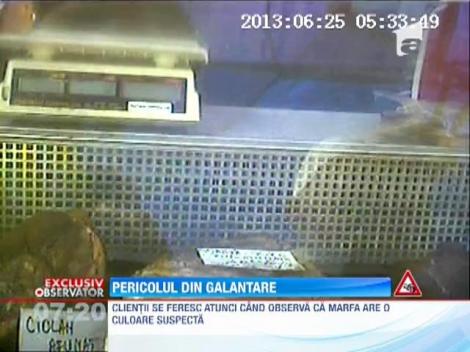 Branzeturi si produse din carne, tinute in conditii necorespunzatoare