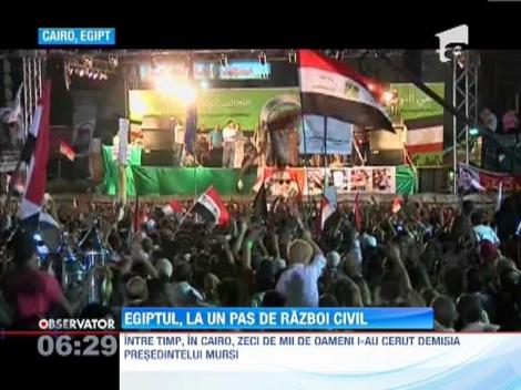 Egiptul, la un pas de un nou razboi civil