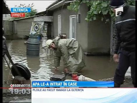 Ploile au inundat orase intregi din sudul Romaniei