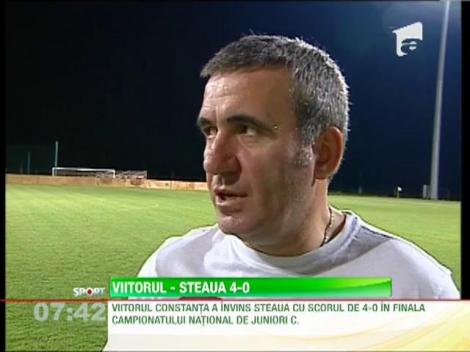 Viitorul Constanta a invins Steaua, scor 4-0, in finala campionatului national de juniori C