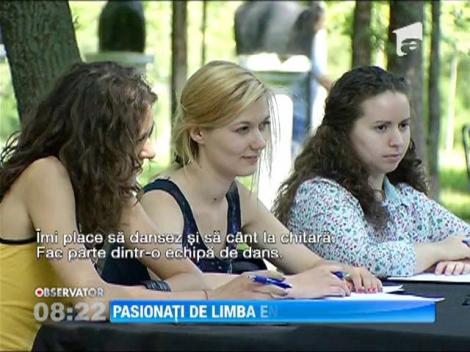 Douazeci de pusti talentati la limba engleza au concurat pentru o tabara in Marea Britanie