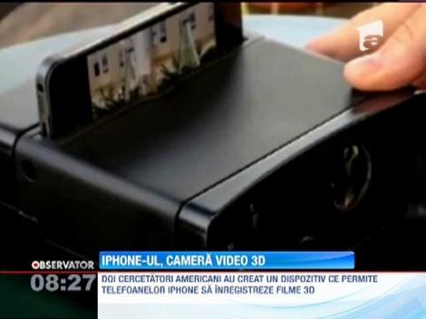 A fost creat dispozitivul ce permite telefoanelor iPhone sa inregistreze filme 3D