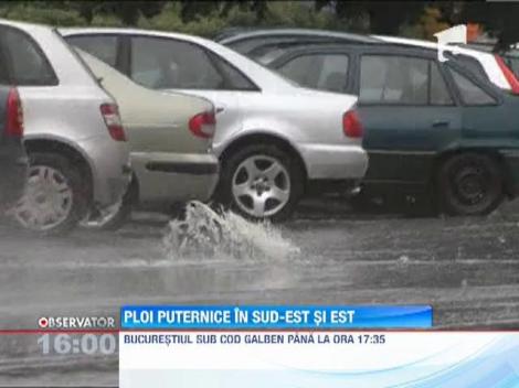 Ploi, grindina si vant in toate regiunile tarii