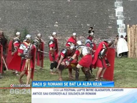 Dacii si romanii se bat la Alba Iulia