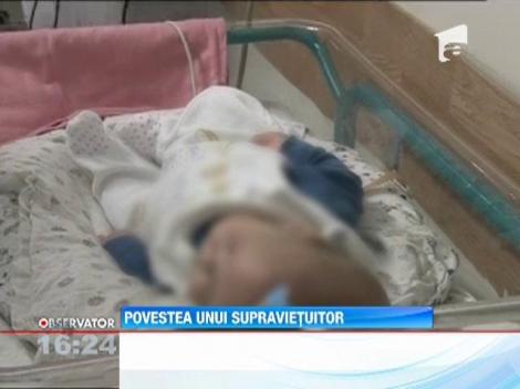 Povestea unui supravietuitor! Andrei s-a nascut la numai 25 de saptamani