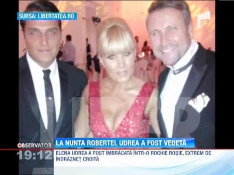 Elena Udrea a imbracat o rochie foarte sexy, la nunta Robertei Anastase