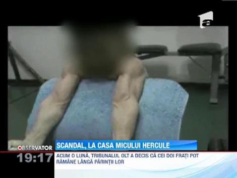 Vizita cu scandal, la casa micului Hercule!