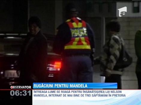 Toata Africa de Sud se roaga pentru sanatatea lui Nelson Mandela