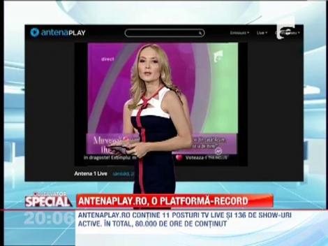 S-a lansat cea mai mare platforma video din Romania, Antena Play!