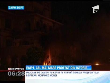 Cea mai mare manifestatie din istoria Egiptului