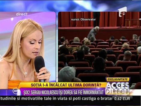 Corneliu Vadim Tudor: "Sotia lui Sergiu Nicolaescu nu a respectat testamentul"