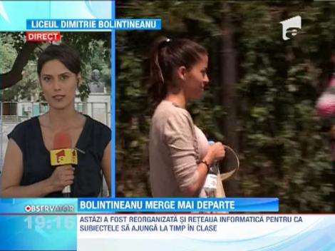 Examenul de la Liceul Dimitrie Bolintineanu continua fara profesorii acuzati de frauda