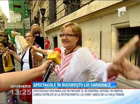 Spectacole in editia a doua a Festivalului "Bucurestii lui Caragiale"