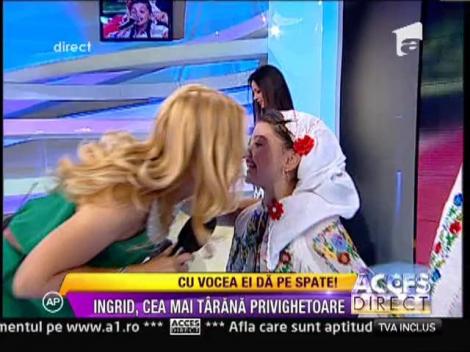 Ingrid Boagiu, un copil cu voce de inger