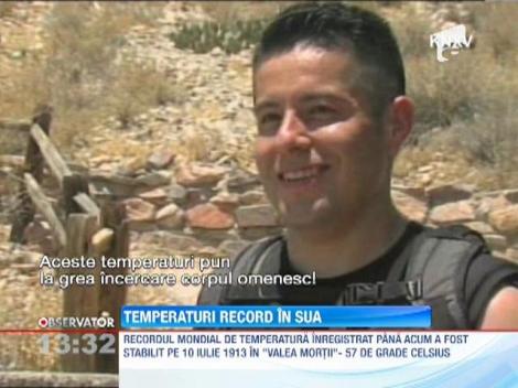 Temperaturi record in SUA