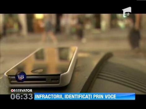 Infractorii, indentificati prin voce