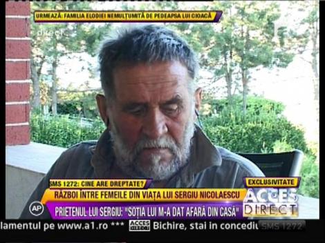 Paul Petrovici, prietenul lui Sergiu Nicolaescu: "Stau pe strada din cauza sotiei lui"
