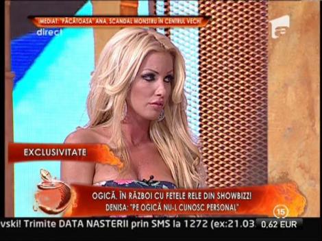Ogica, in razboi cu fetele rele din showbizz