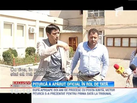 Piturca a recunoscut ca este tatal copilului Vicai Blochina