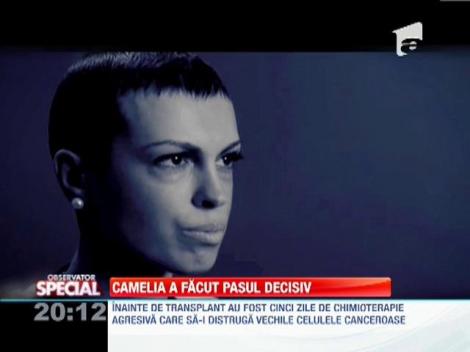 Camelia Rusu a facut operatia pentru transplantul de maduva