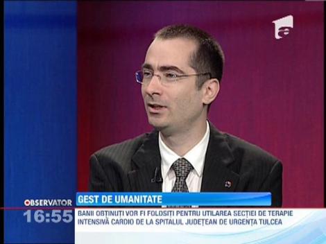 Compozitorul Adrian Mociulschi doneaza banii, obtinuti din vanzarea operelor sale, spitalului din Tulcea