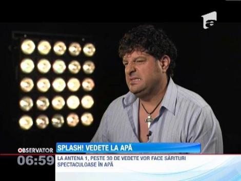 Tavi Colen a trecut prin mari emotii la filmarile show-ului "Splash! Vedete la apa"