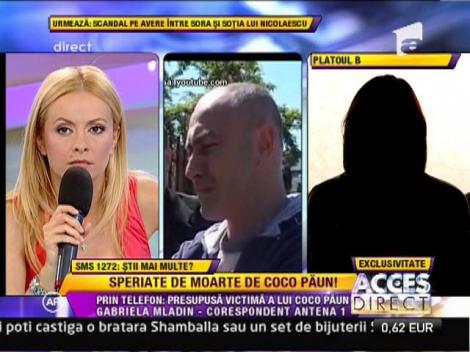 Gabriela Mladin, corespondent Antena 1, la Tg. Jiu: "Am fost pe lista de razbunare a lui Coco Paun"