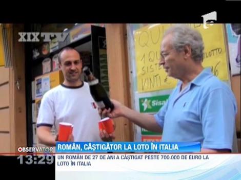 Roman, castigator la loto in Italia