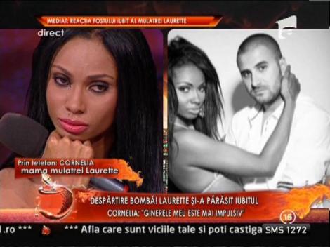 Laurette, despre despartirea de iubitul ei: "Ne certam de cateva luni bune"