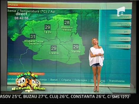 Vremea cu Flavia Mihasan 03/07/2013