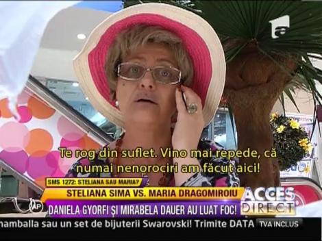 Mirabela Dauer si Daniela Gyorfi, in pragul disperarii la “Pariul vedetelor”