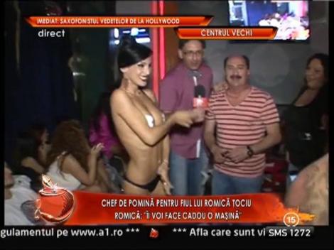 Striptease pentru fiul lui Romica Tociu, cu ocazia majoratului