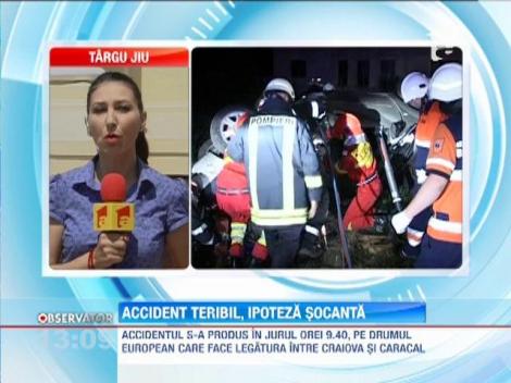 Accident teribil pe drumul dintre Craiova si Caracal