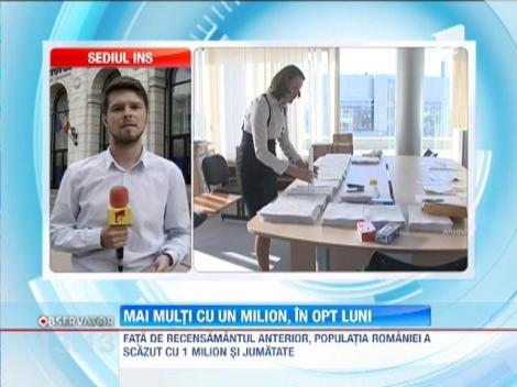 Institutul National de Statistica a descoperit un milion de romani in plus, in opt luni
