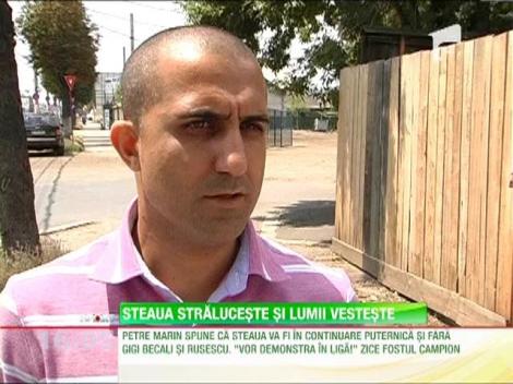 Petre Marin: "Steaua va ramane in continuare o echipa puternica si fara Rusescu"