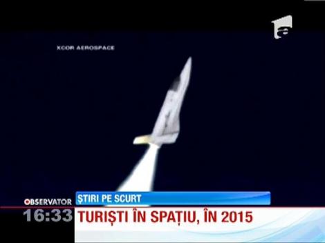 Turisti in spatiu, din 2015