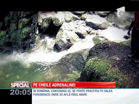 Canyoning, un sport deosebit de antrenant si palpitant