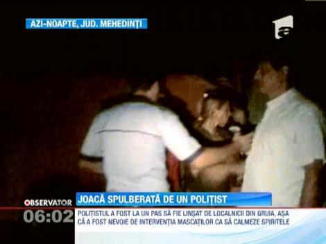 Seful de post al unei comune din Mehedinti a accidentat mortal un copil si a bagat alti patru in spital