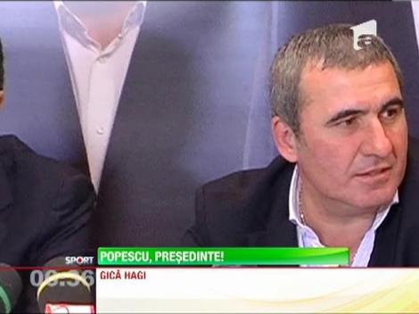 Gica Popescu si-a lansat, oficial, candidatura la presedintia FRF