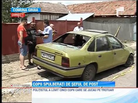 Update / Seful de post al unei comune din Mehedinti a accidentat mortal un copil si a bagat alti patru in spital