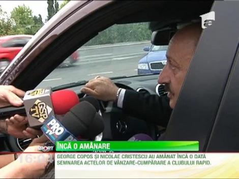 Nicolae Cristescu, foarte aproape sa renunte la preluarea Rapidului!