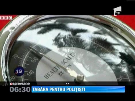 Tabara impotriva politistilor supraponderali