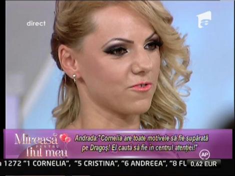 Cornelia s-a suparat pe Dragos pentru ca a fost interesat de anumite admiratoare
