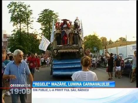 Radu Mazare, rege la carnavalul din Mamaia