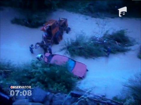 Cascador fara voie pe o sosea din judetul Buzau