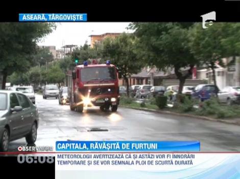 Capitala, ravasita de furtuni