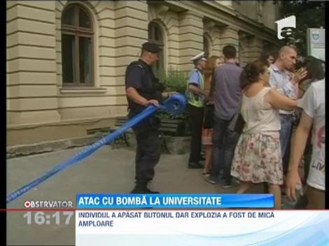Atac cu bomba la Universitatii Gheorghe Asachi din Iasi