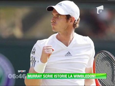 Andy Murray s-a impus in finala turneului de tenis de la Wimbledon