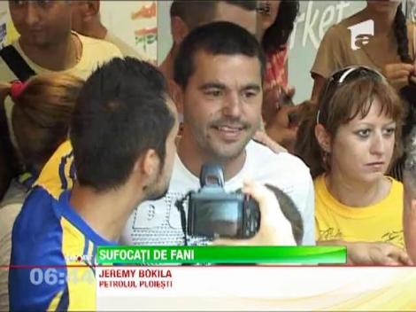 Jucatorii Petrolului si-au dat intalnire cu fanii, intr-un mall din Ploiesti